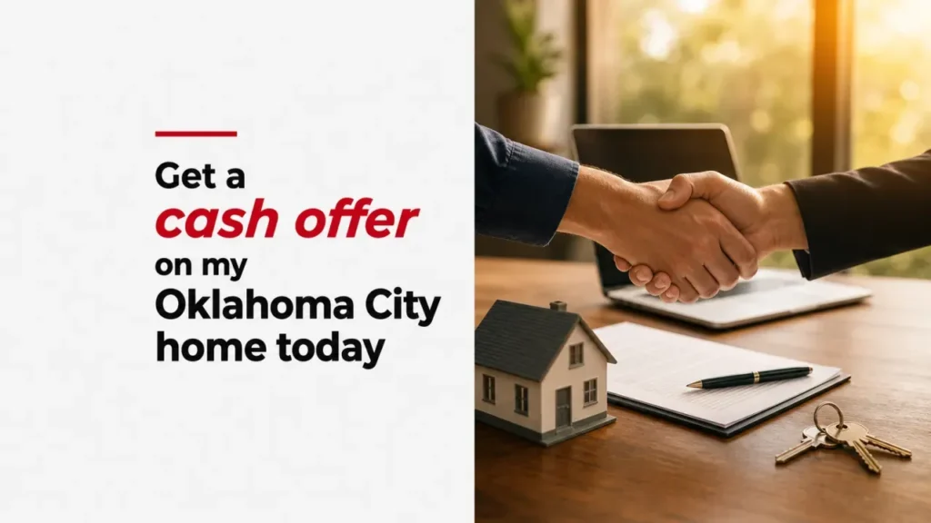 Get a cash offer on my Oklahoma City home today